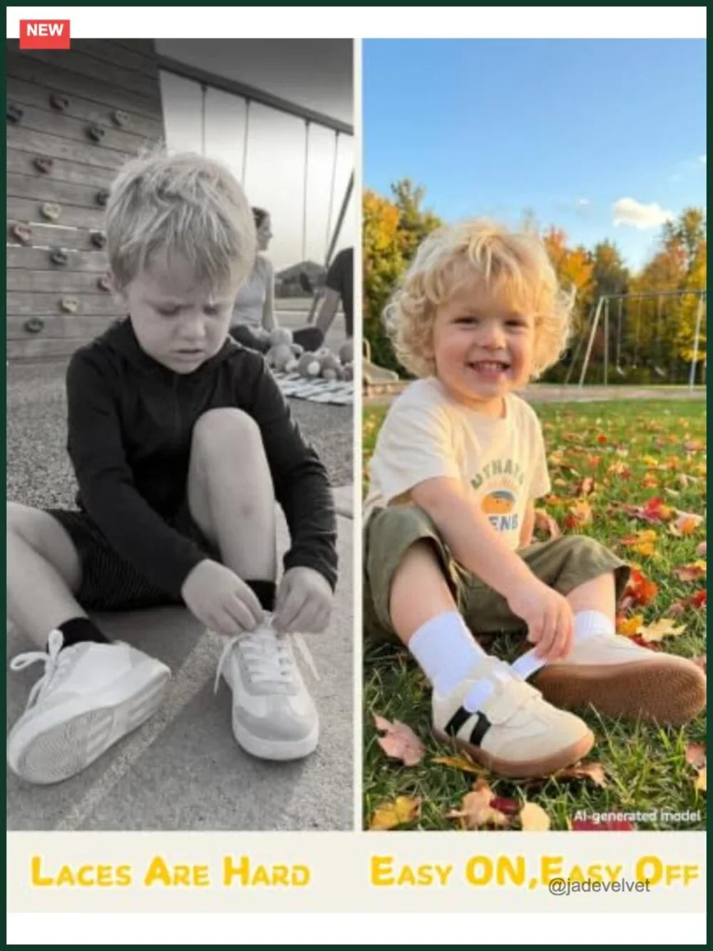 Toddler Barefoot Wide Toe Box Sneakers Hook-and-Loop Zero Drop